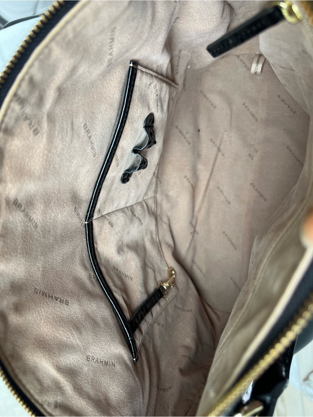 BRAHMIN MELBOURNE COLLECTION
LARGE DUXBURY DOME SATCHEL BAG - Picture 8 of 10